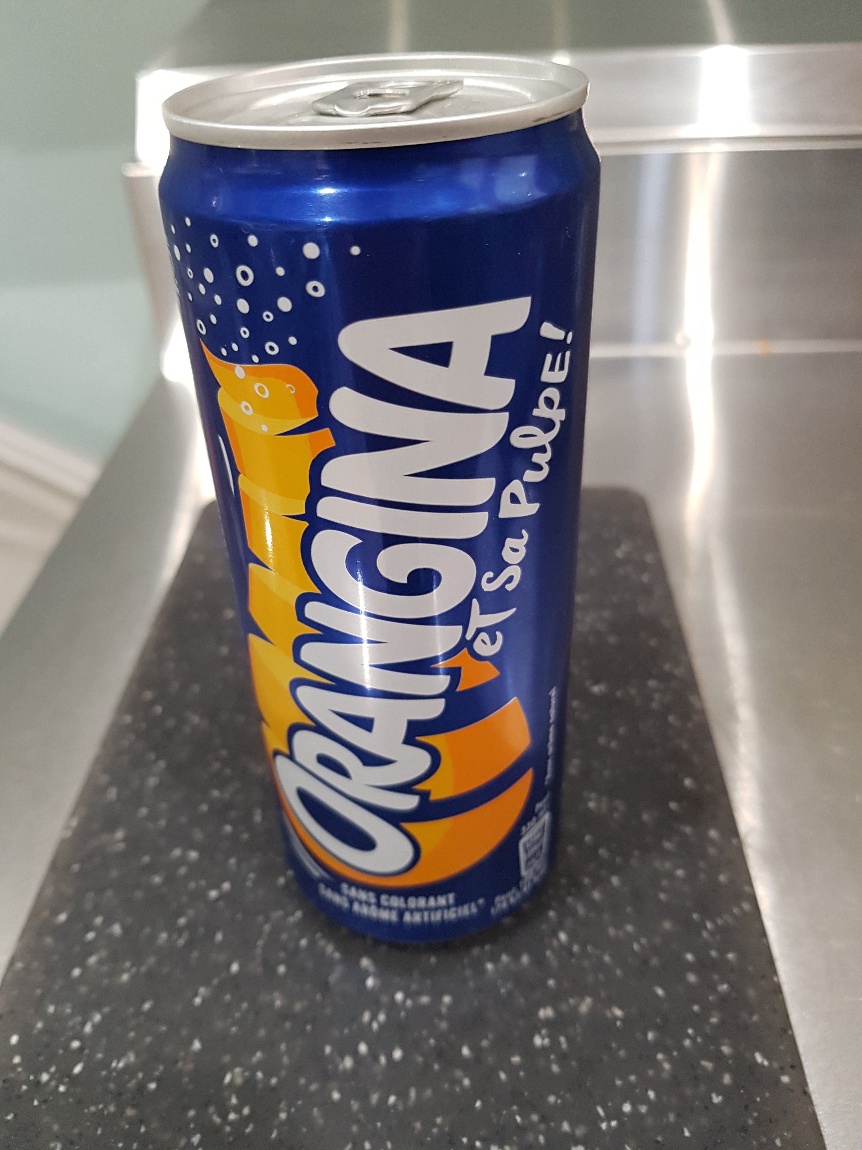 ORANGINA canette 33 cl (carton de 24) - Solibra chez vous